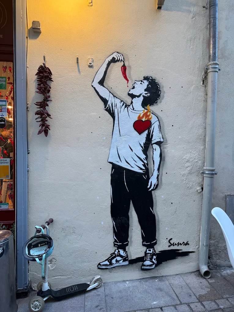 Fresque Murale Piment